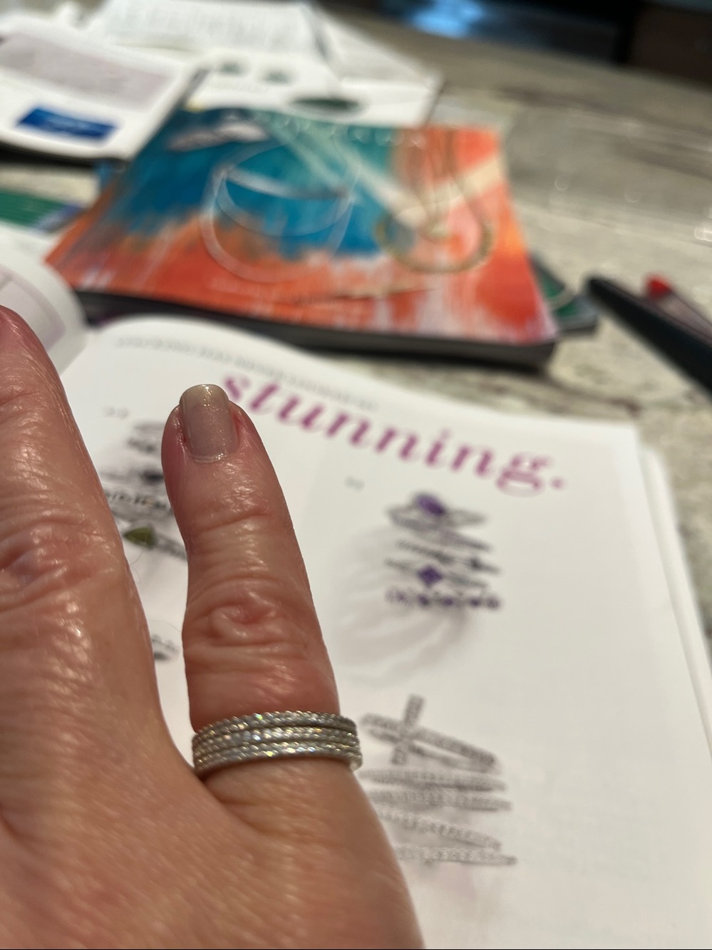 Silpada stack rings - Picture 2 of 9